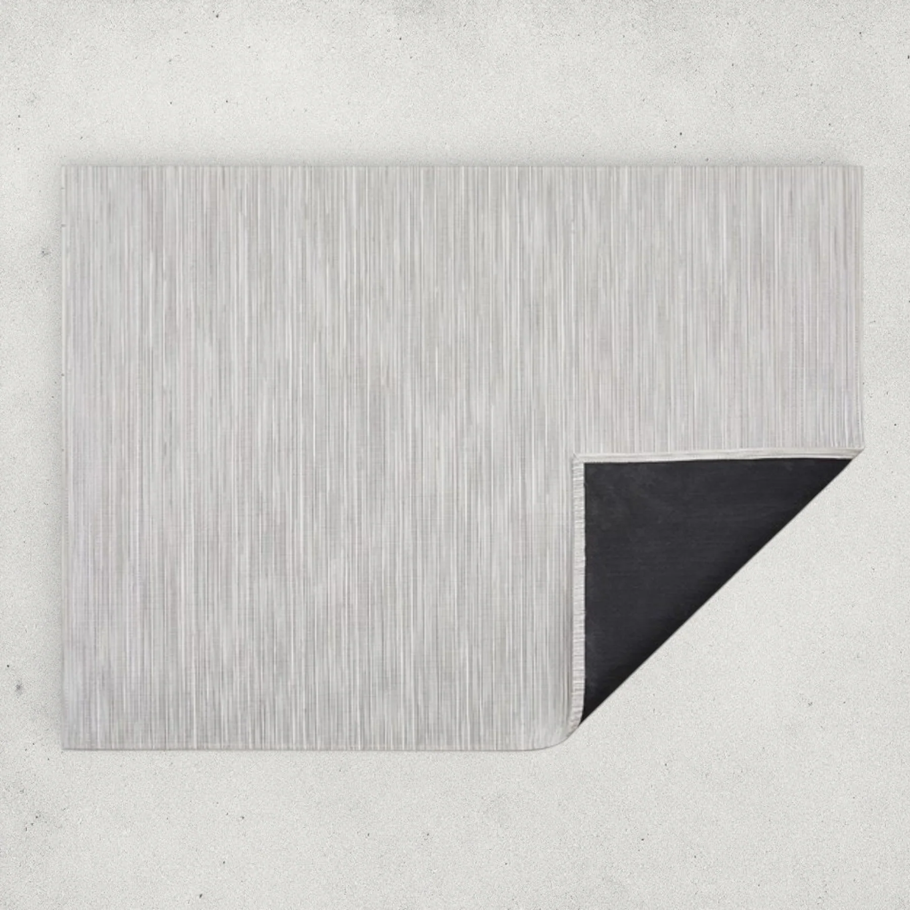 Chilewich Rib Weave Birch Floormat