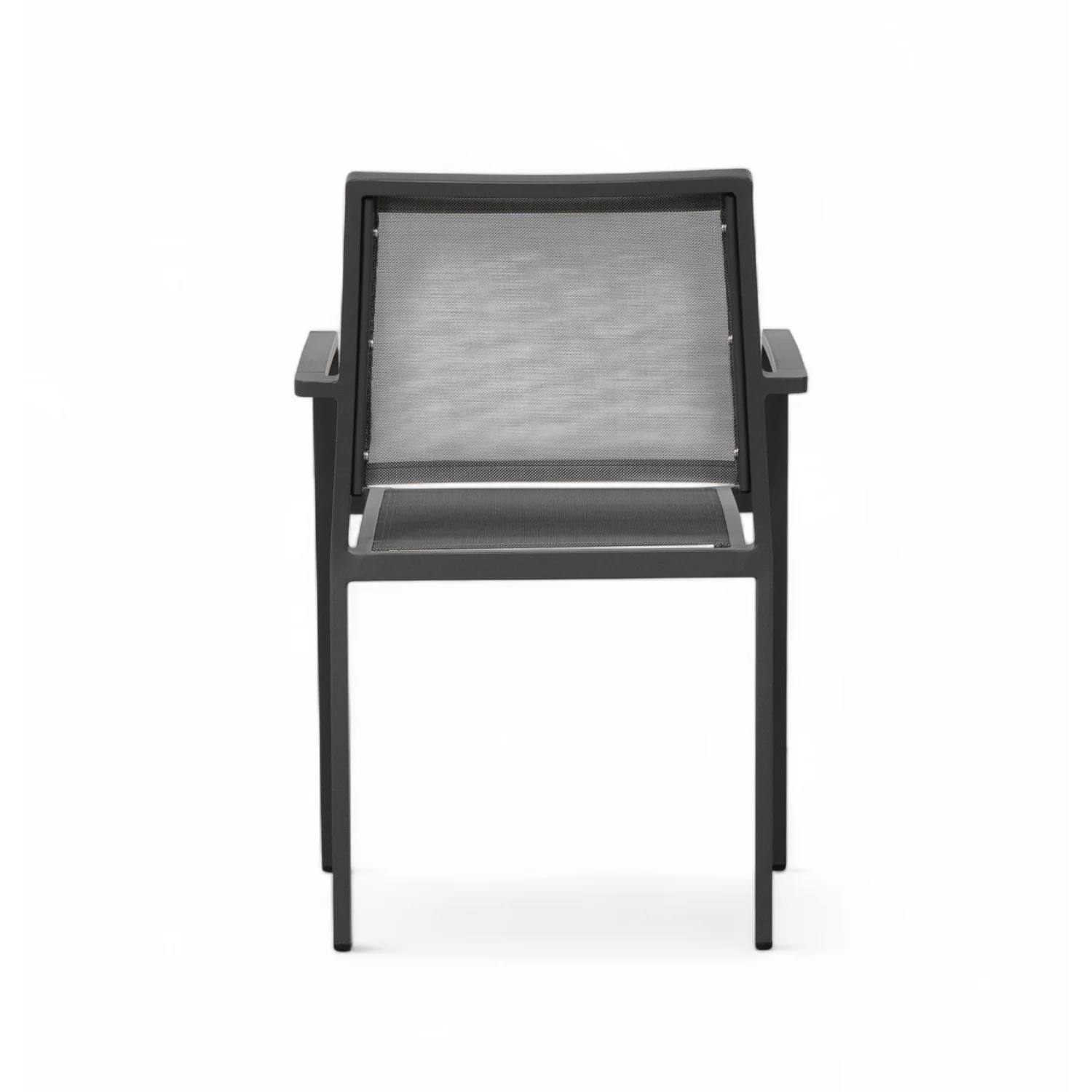 Ridge Sling Dining Arm Chair - Charcoal - Image 6