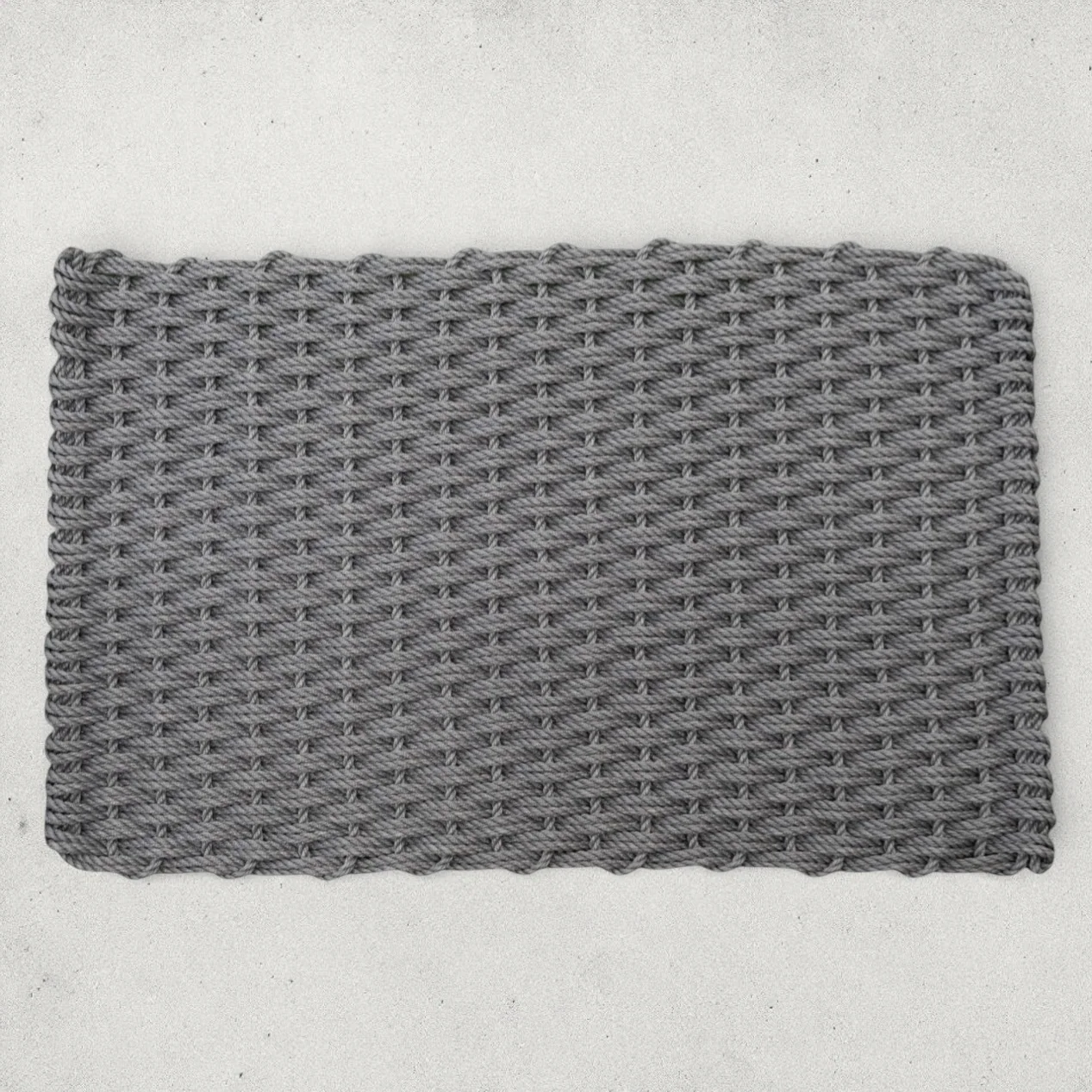 Rope Weave Performance Doormat - Slate Grey - Image 2