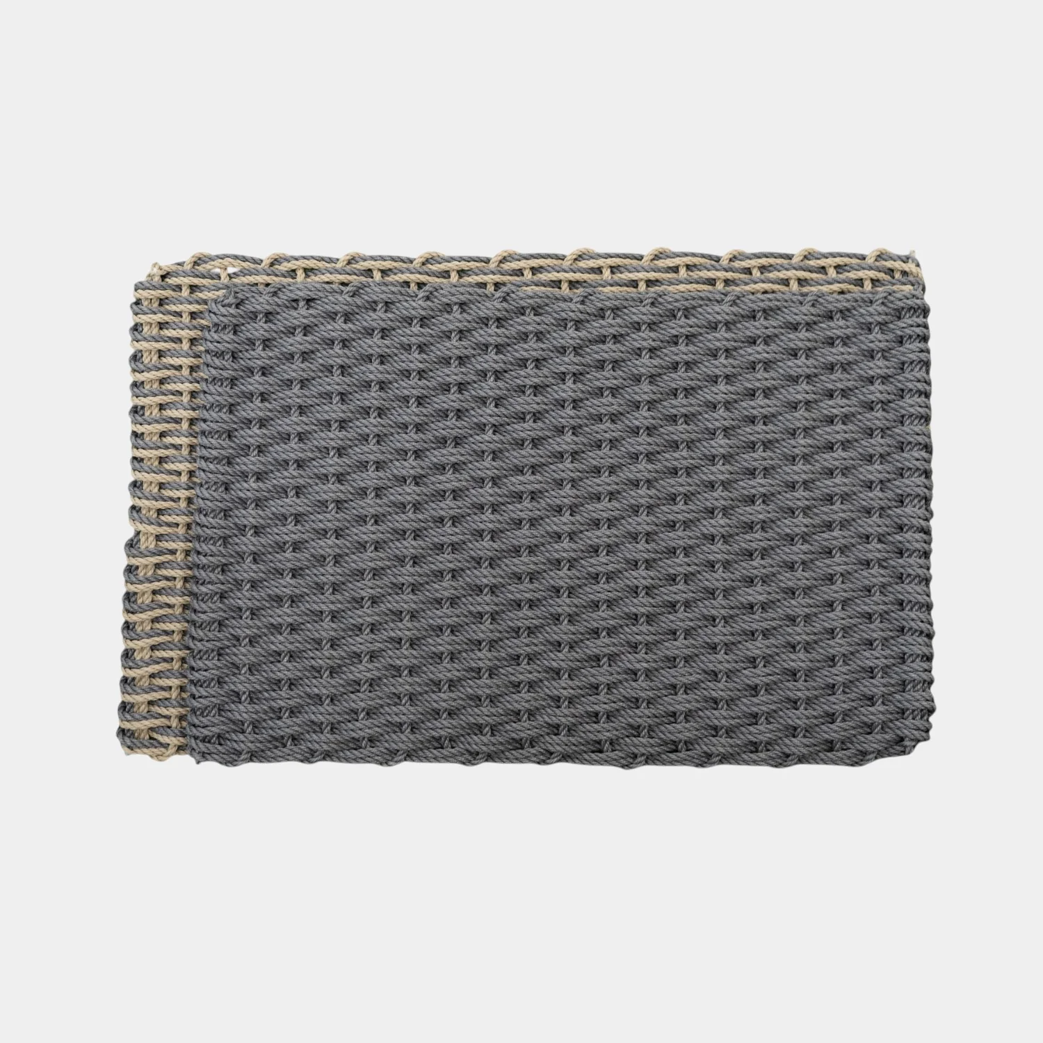 Rope Weave Performance Doormat - Slate Grey - Image 3