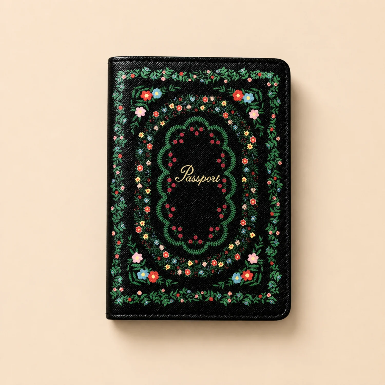 Rosette Passport Holder