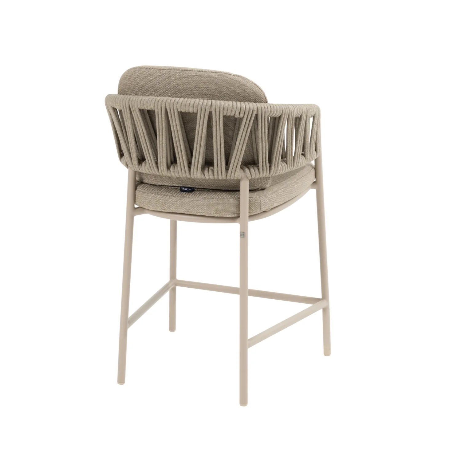 Rosseau Rope Counter Stool - Latte - Image 7