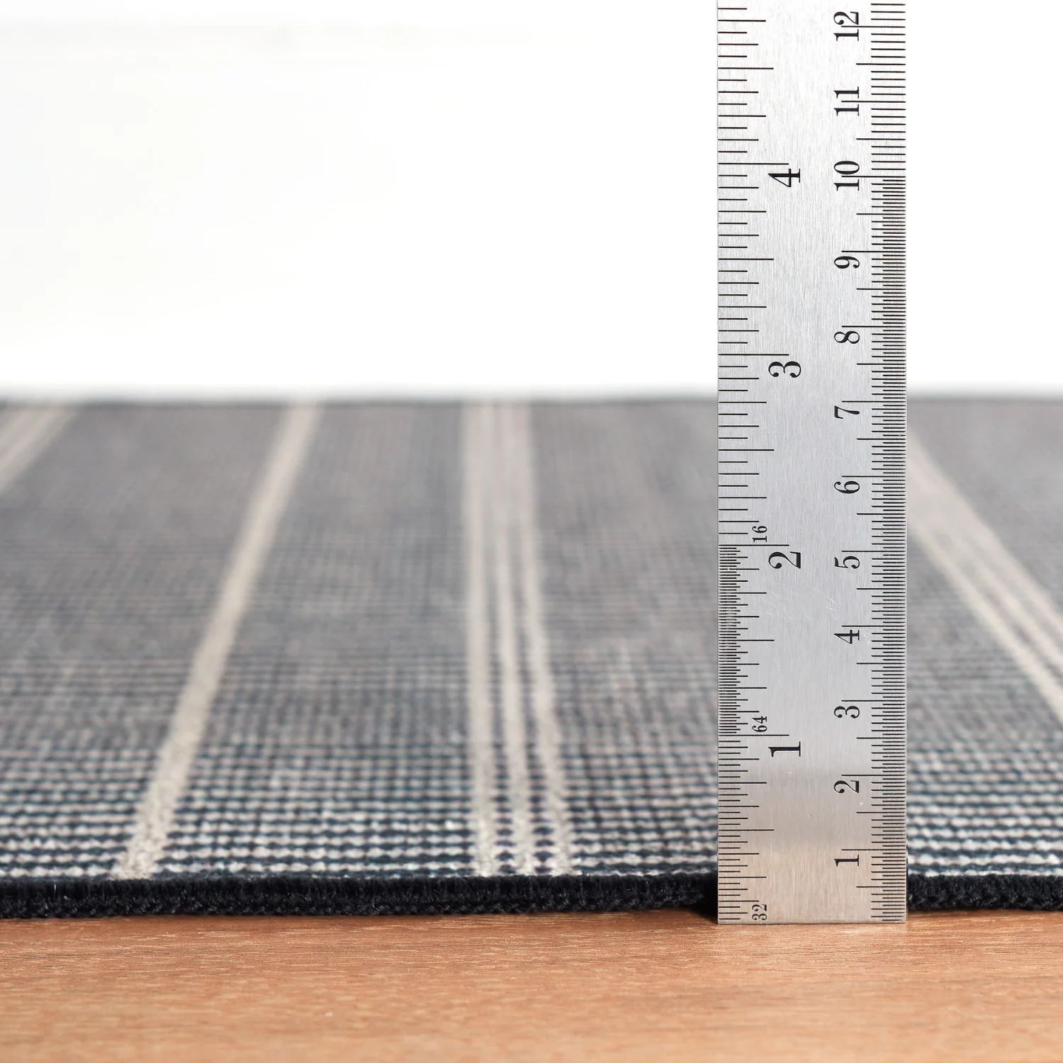 Dash & Albert Samson Black Washable Rug - Image 5
