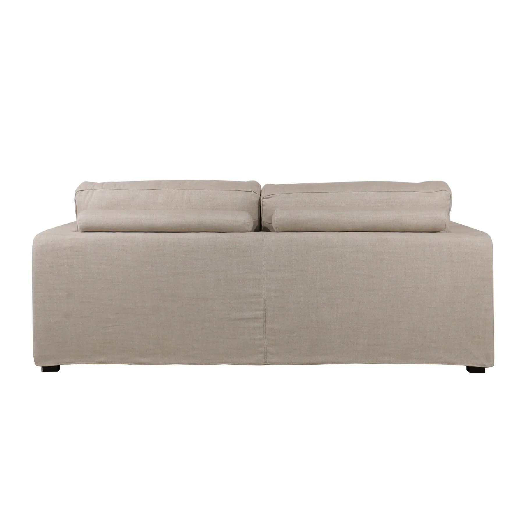 Santa Monica 88" Linen Natural Slipcover Sofa - Image 10