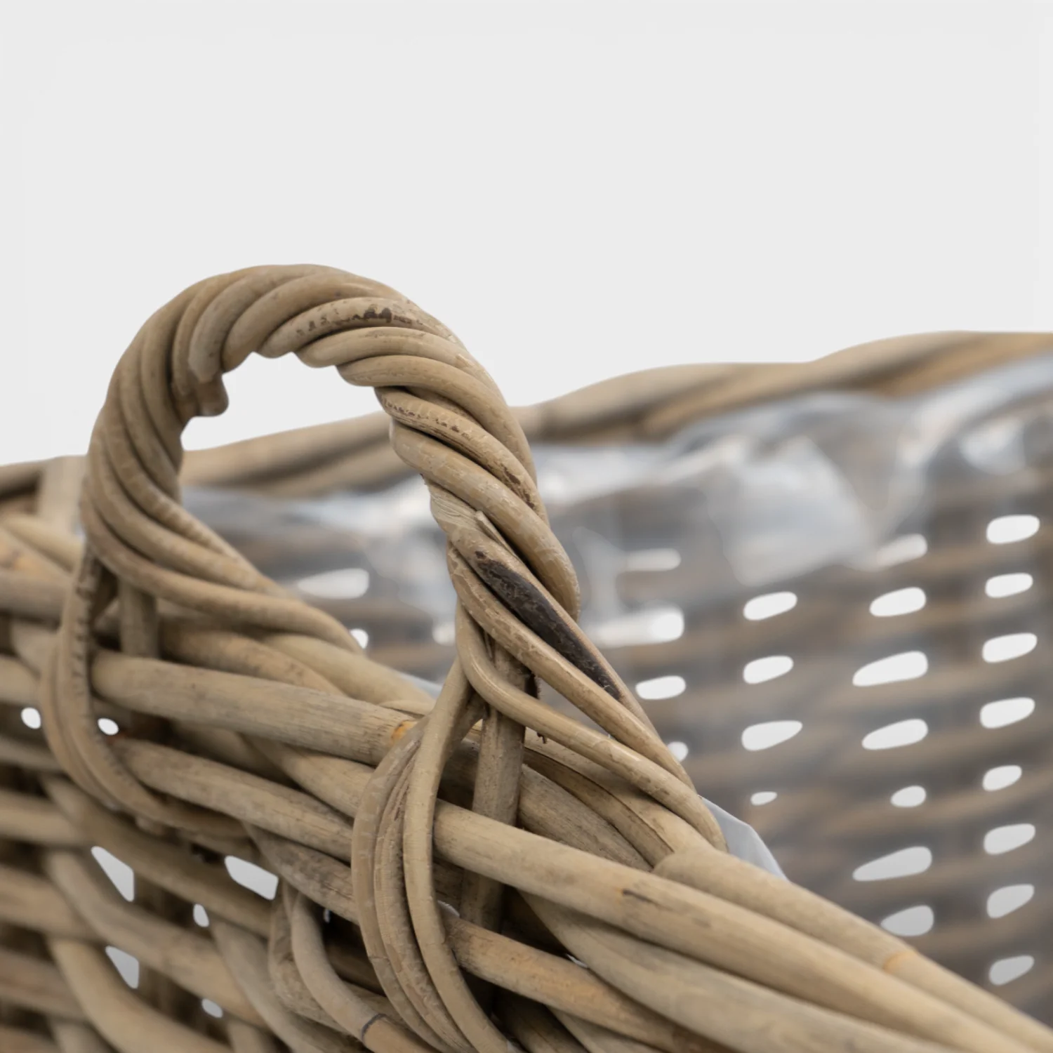 Sarnia Square Rattan Stackable Log Baskets - Image 8