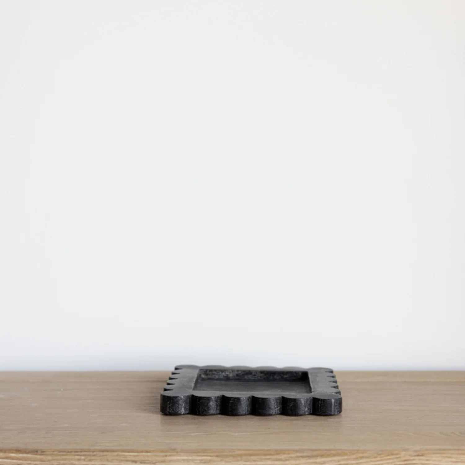 Scalloped Black Tray - Image 3