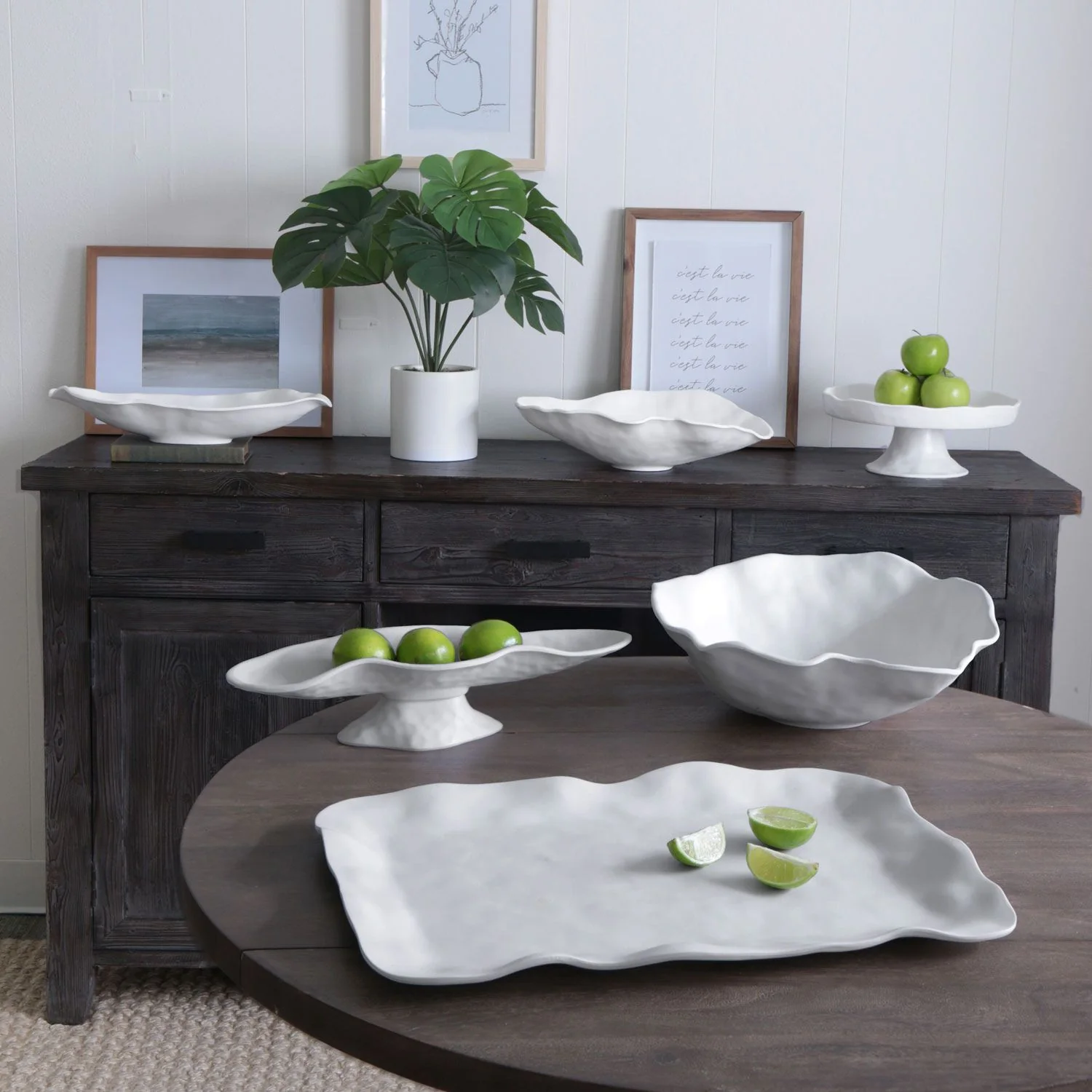 Sculpted Rectangular Tray - Image 3
