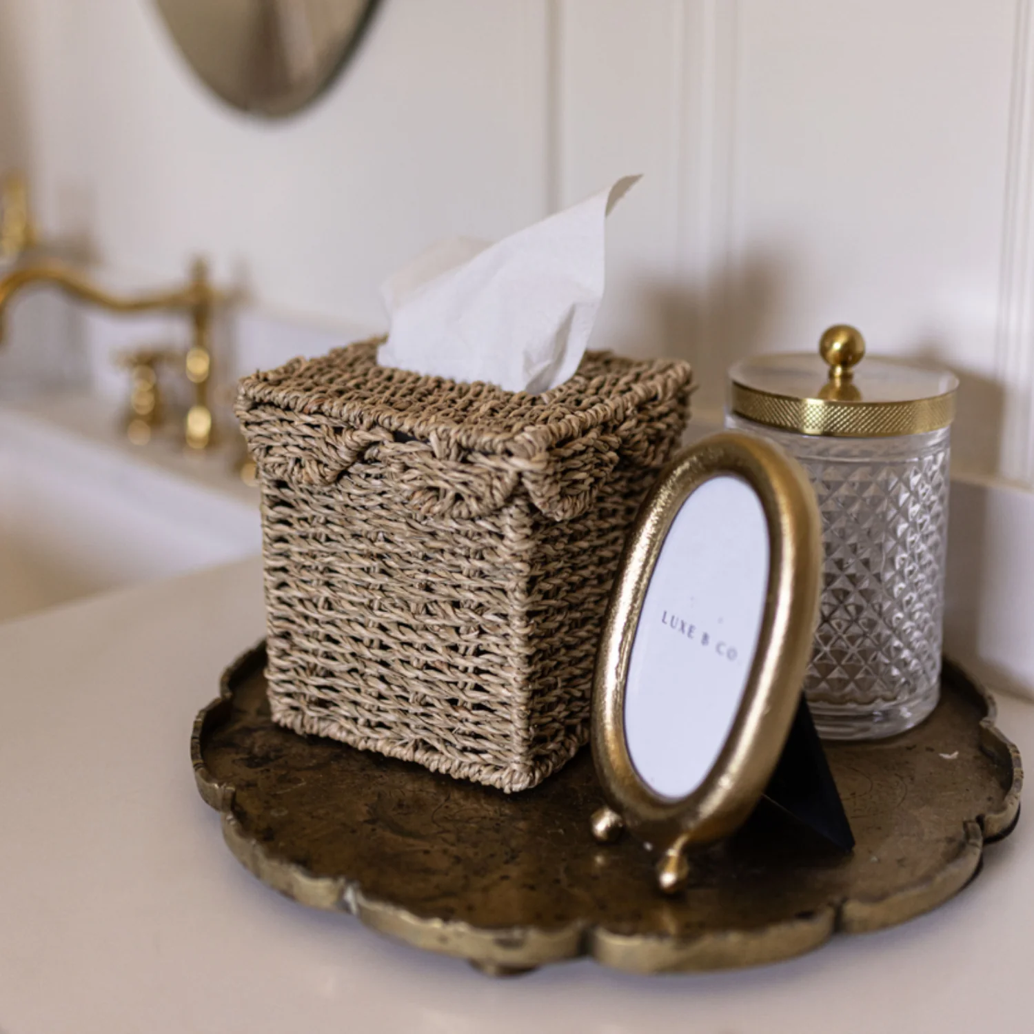 Seagrass Natural Tissue Box