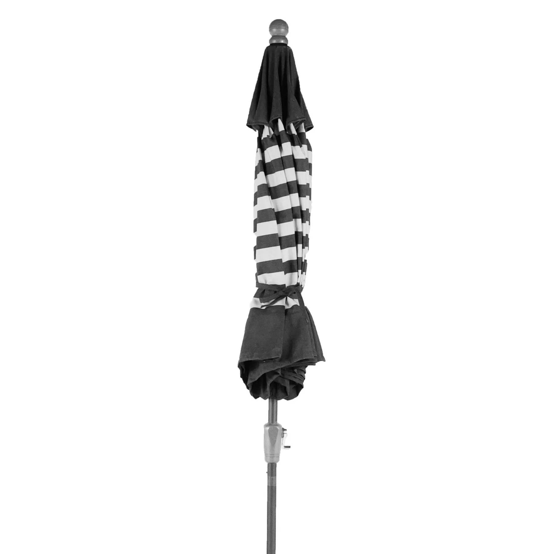 9' Pewter Two-Tone Market Umbrella - Image 8