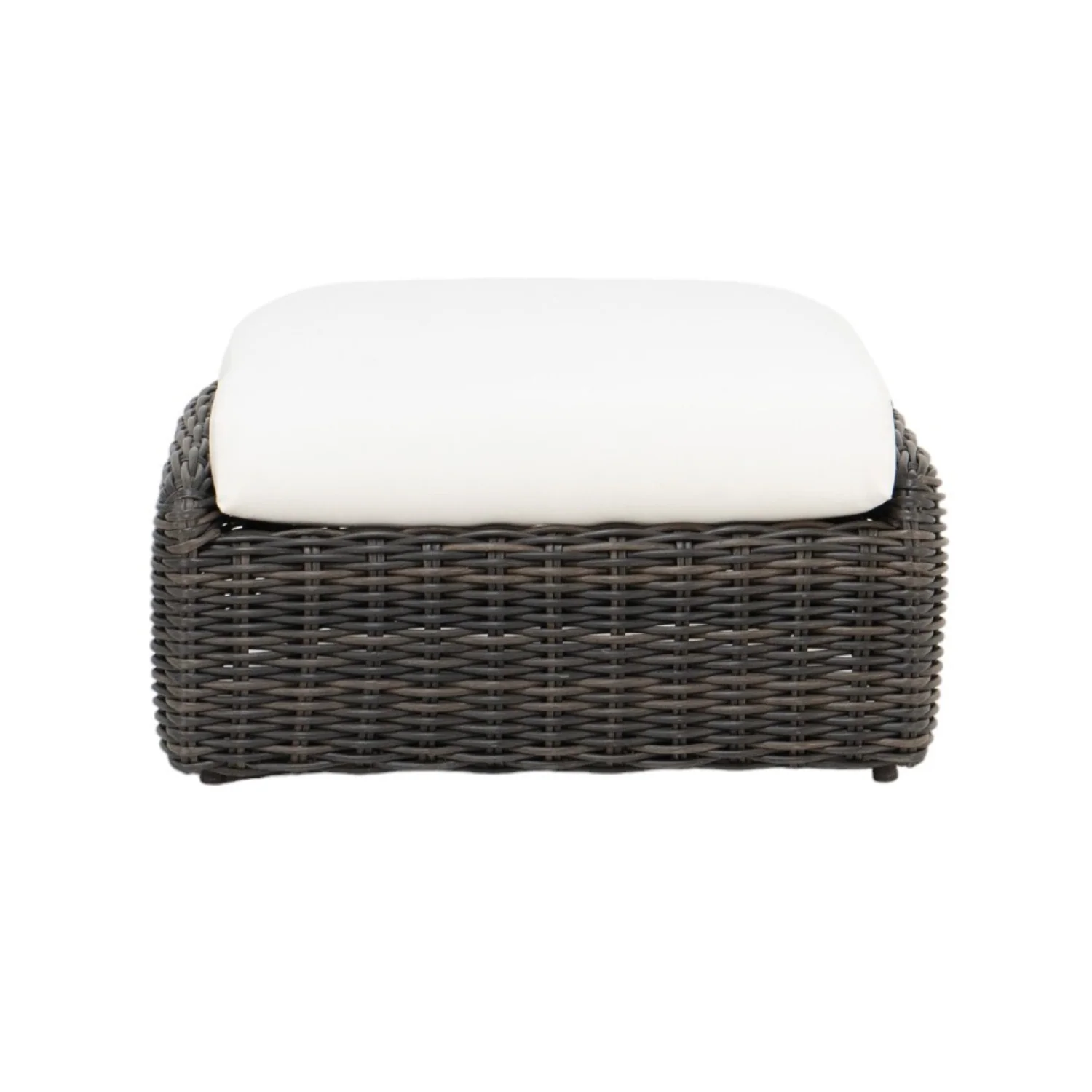 Sherbrooke Wicker Ottoman - Image 5
