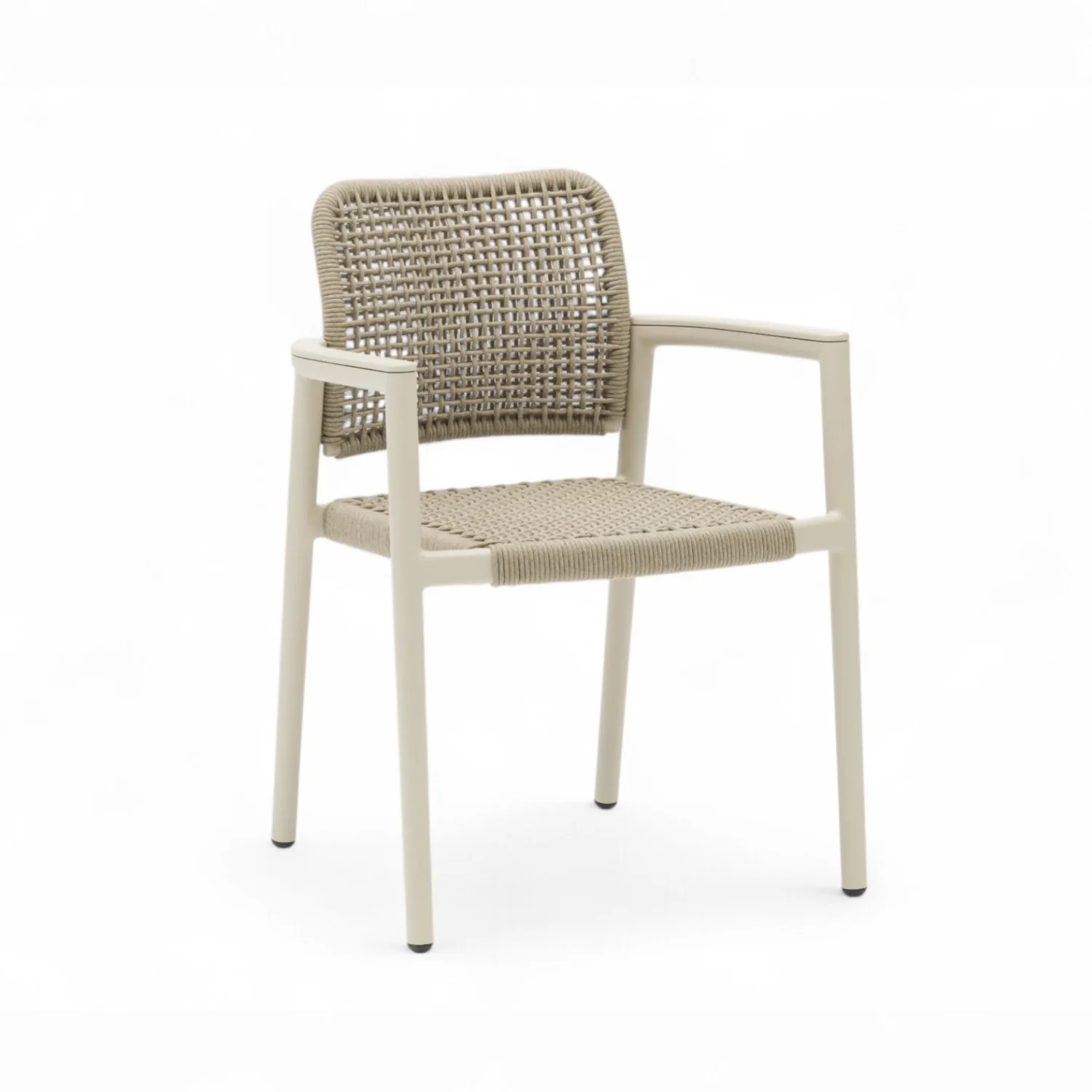 Simcoe Ceramic Outdoor 98/122" Dining Set - Beige - Image 13