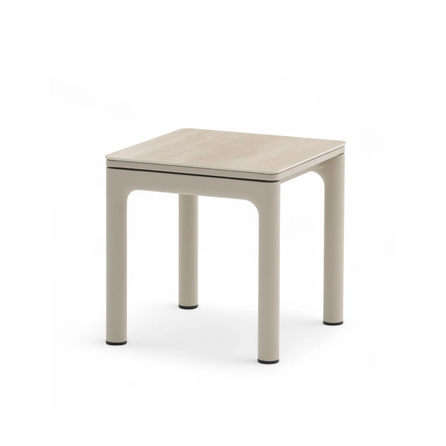 Simcoe Ceramic Side Table - Beige - Image 6
