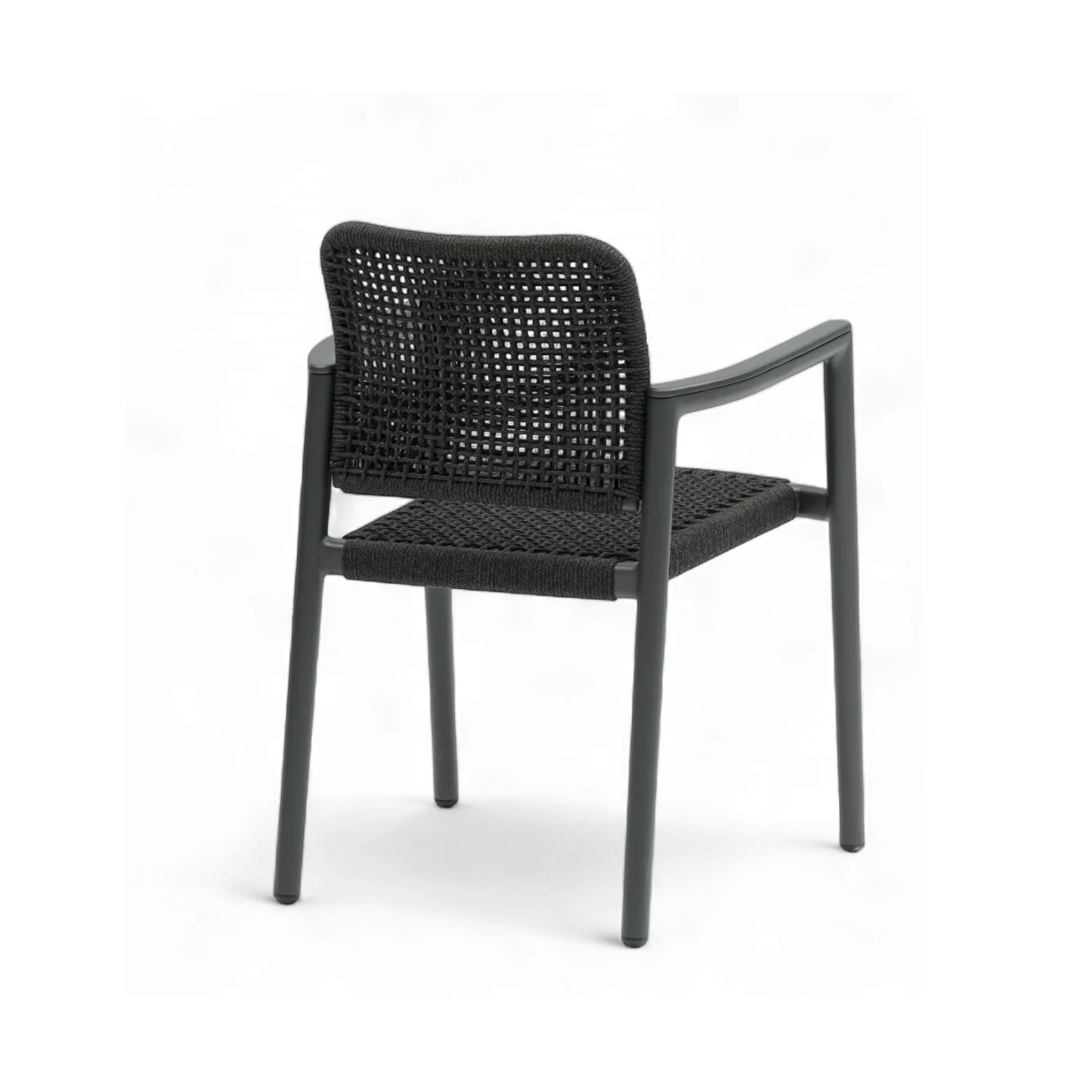 Simcoe Dining Arm Chair w/ Cushion - Charcoal - Image 7