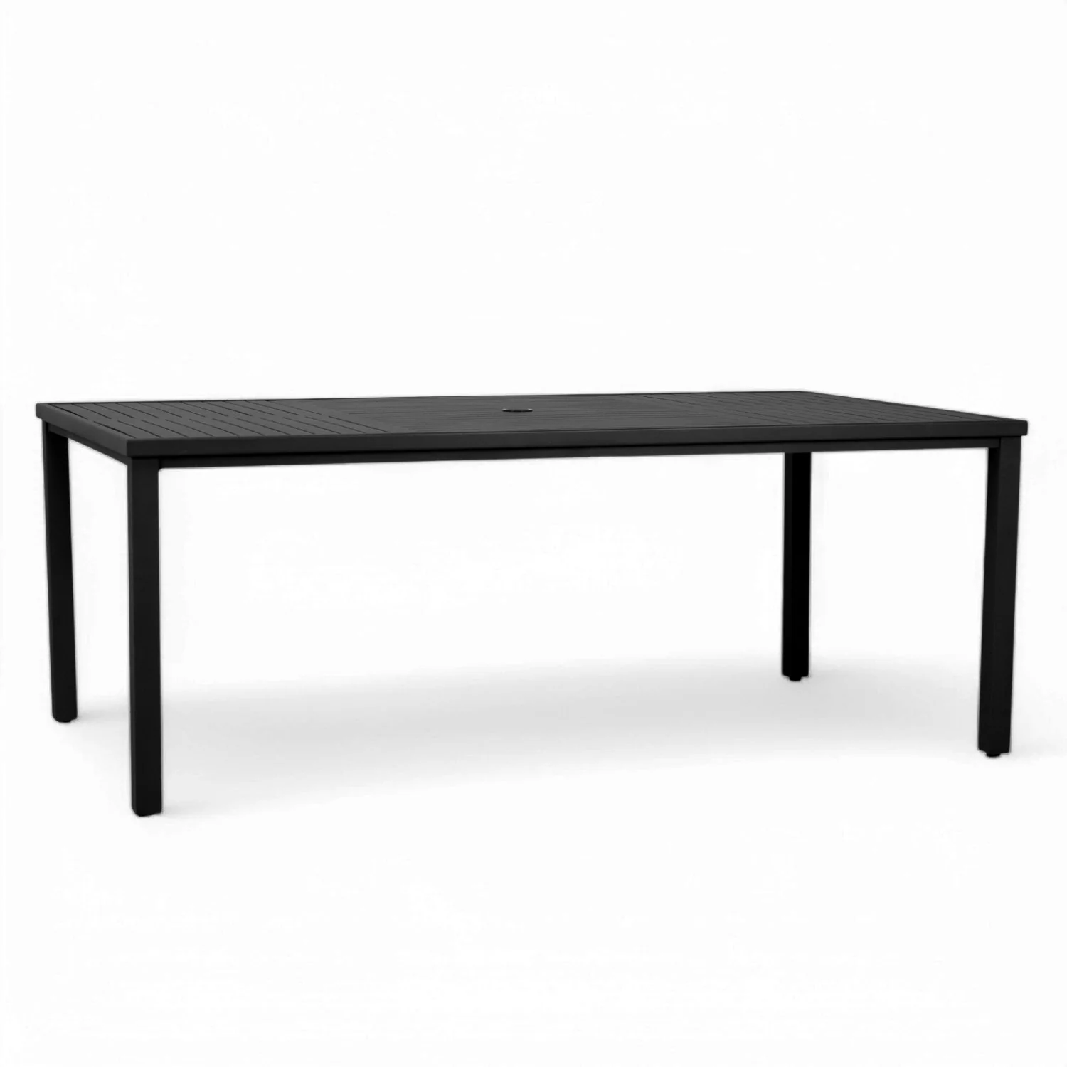 Slat Rectangular 76-102" Dining Tables - Slate Black