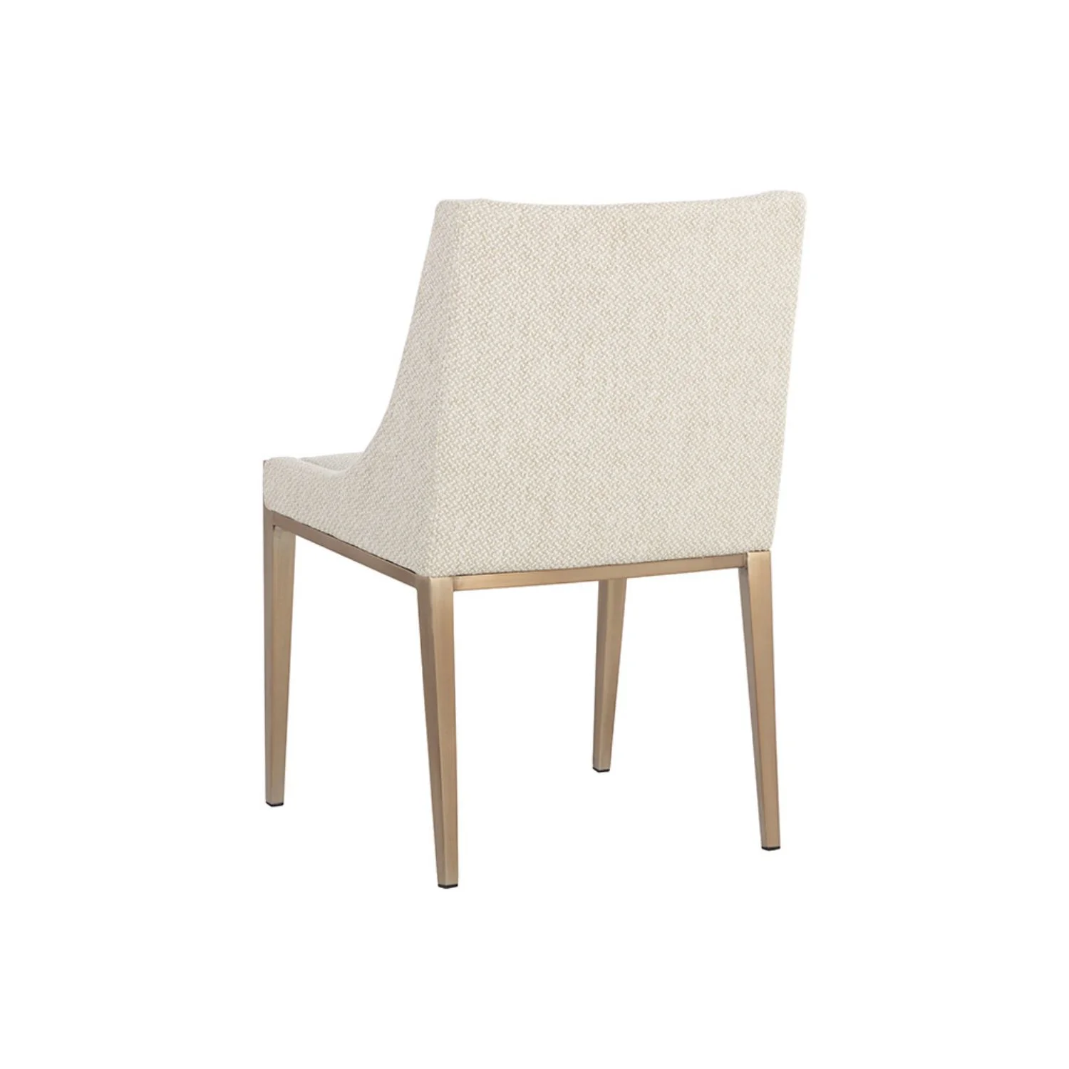 Slope Oatmeal Dining Side Chair - Image 5