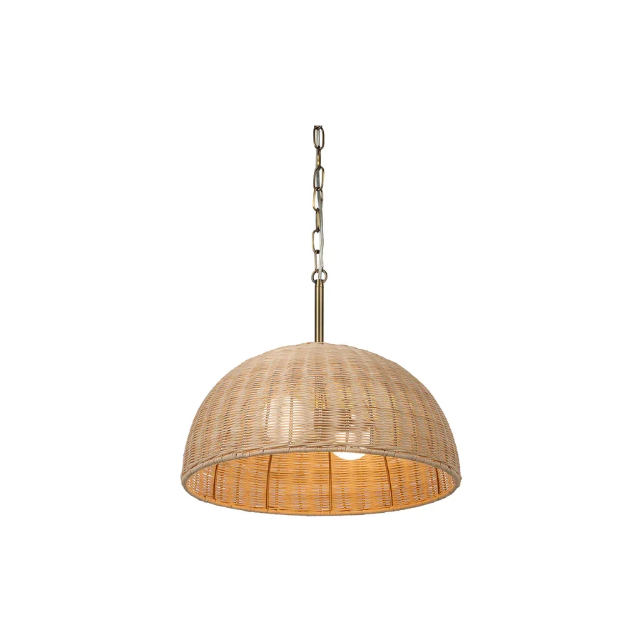 Solara Rattan Pendant Light - Image 6