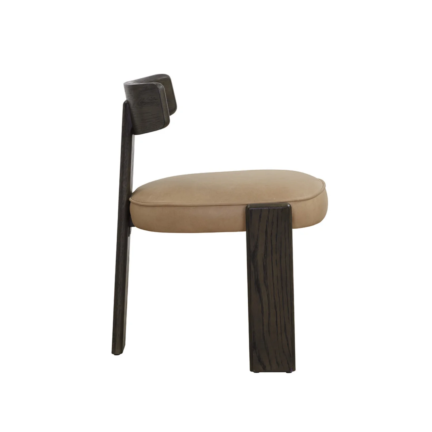 Soren Wood Dining Chair - Dark Brown - Image 5