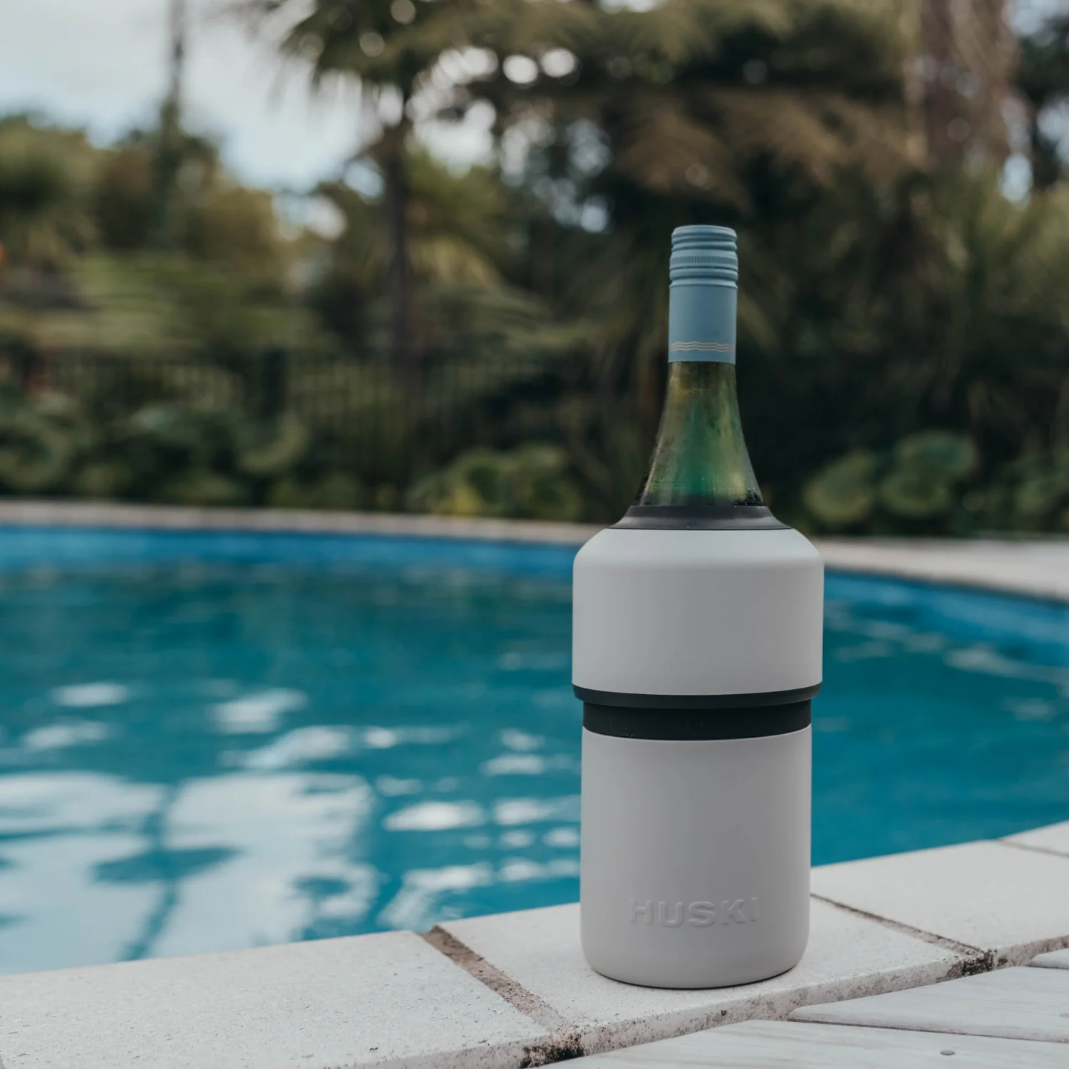 Stone Grey Wine Bottle Cooler - Image 2