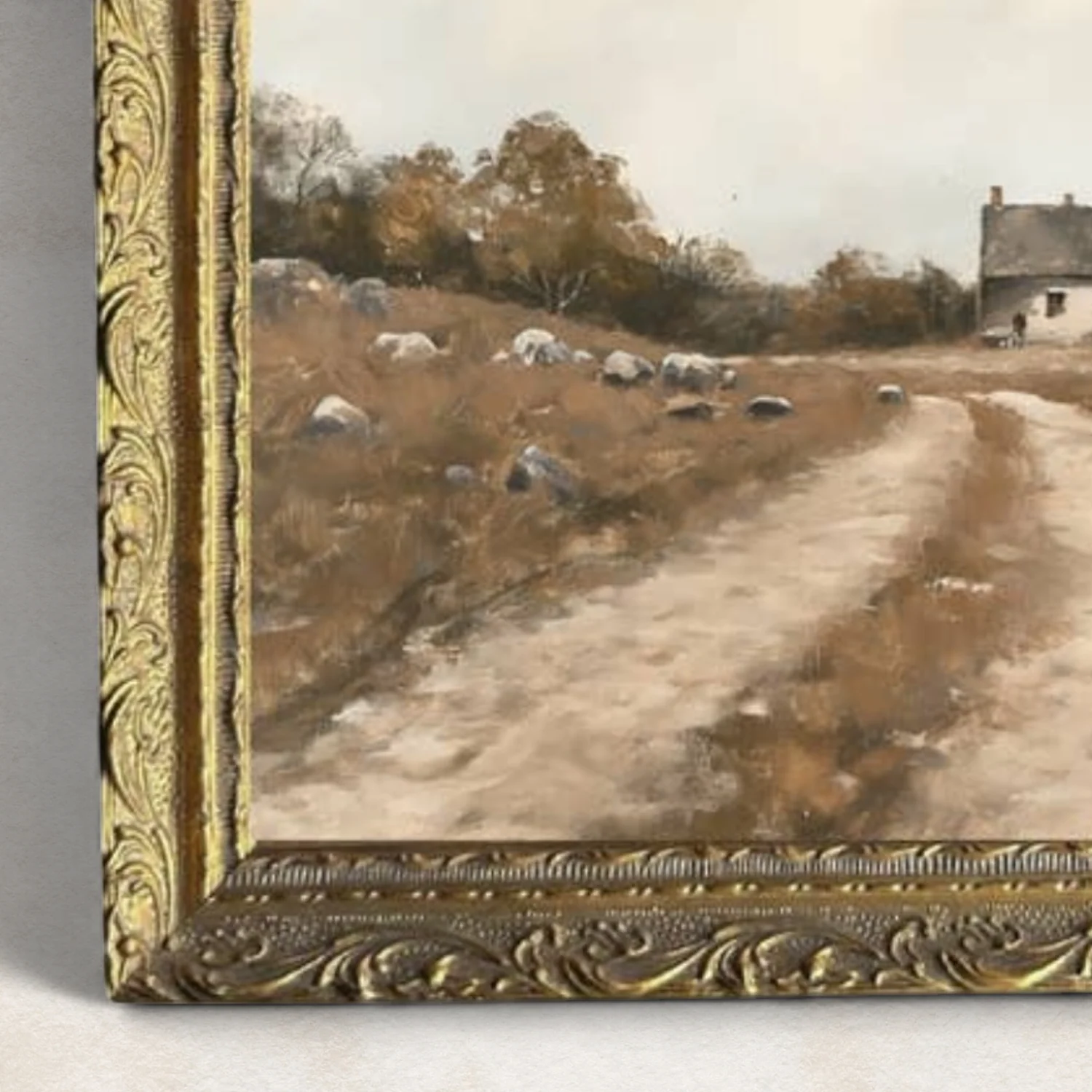 Timeless Farmstead French Brass Framed Wall Art - Image 2