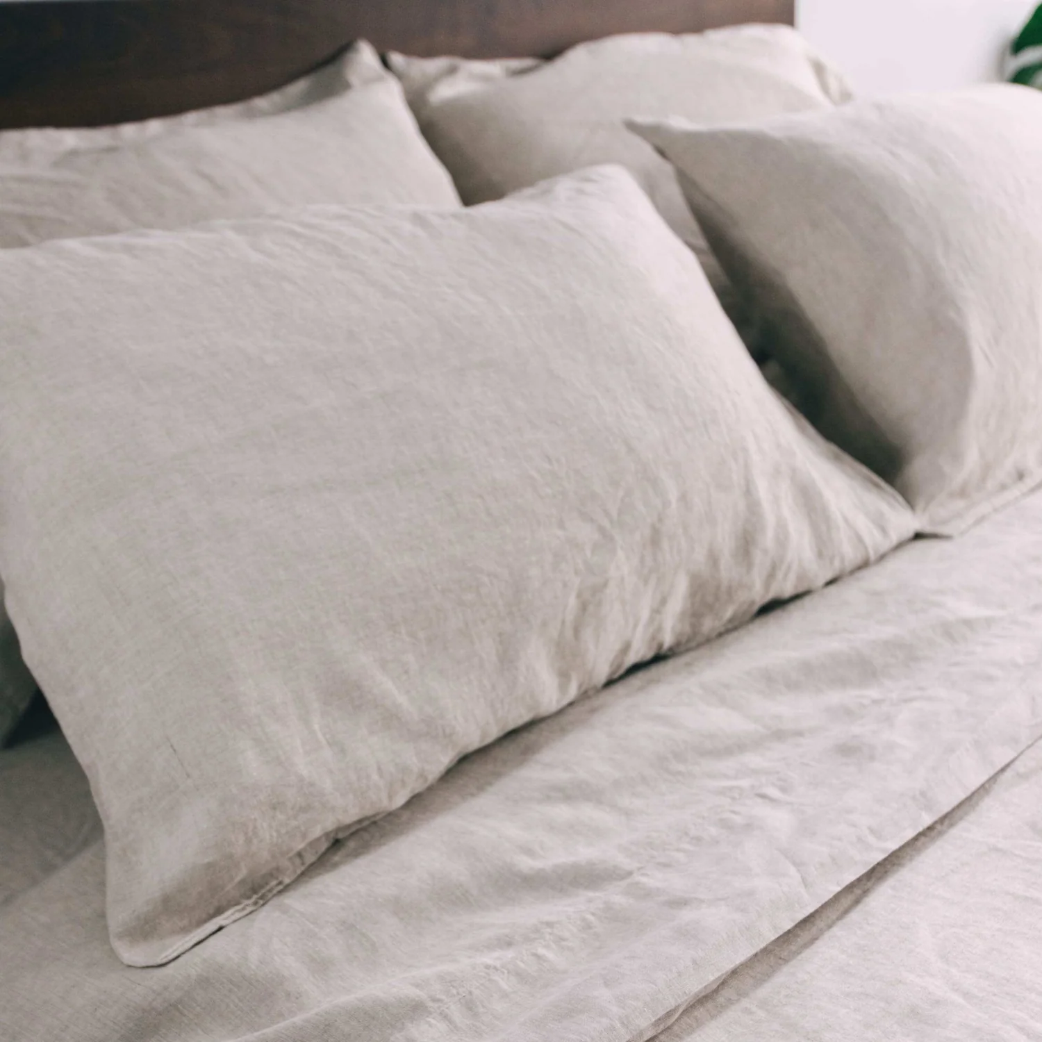 Timmins Natural Linen Pillowcase Set of 2 - Image 4