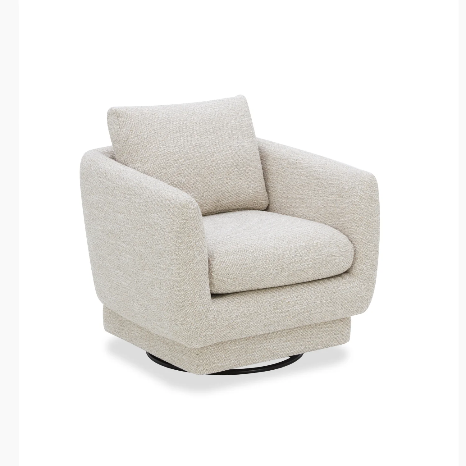 Tundra Swivel Lounge Chair - Jasper Sand