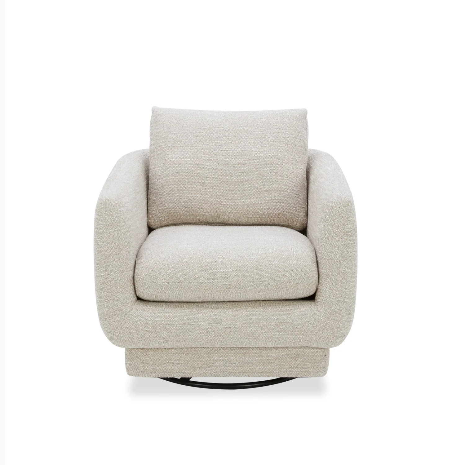 Tundra Swivel Lounge Chair - Jasper Sand - Image 3