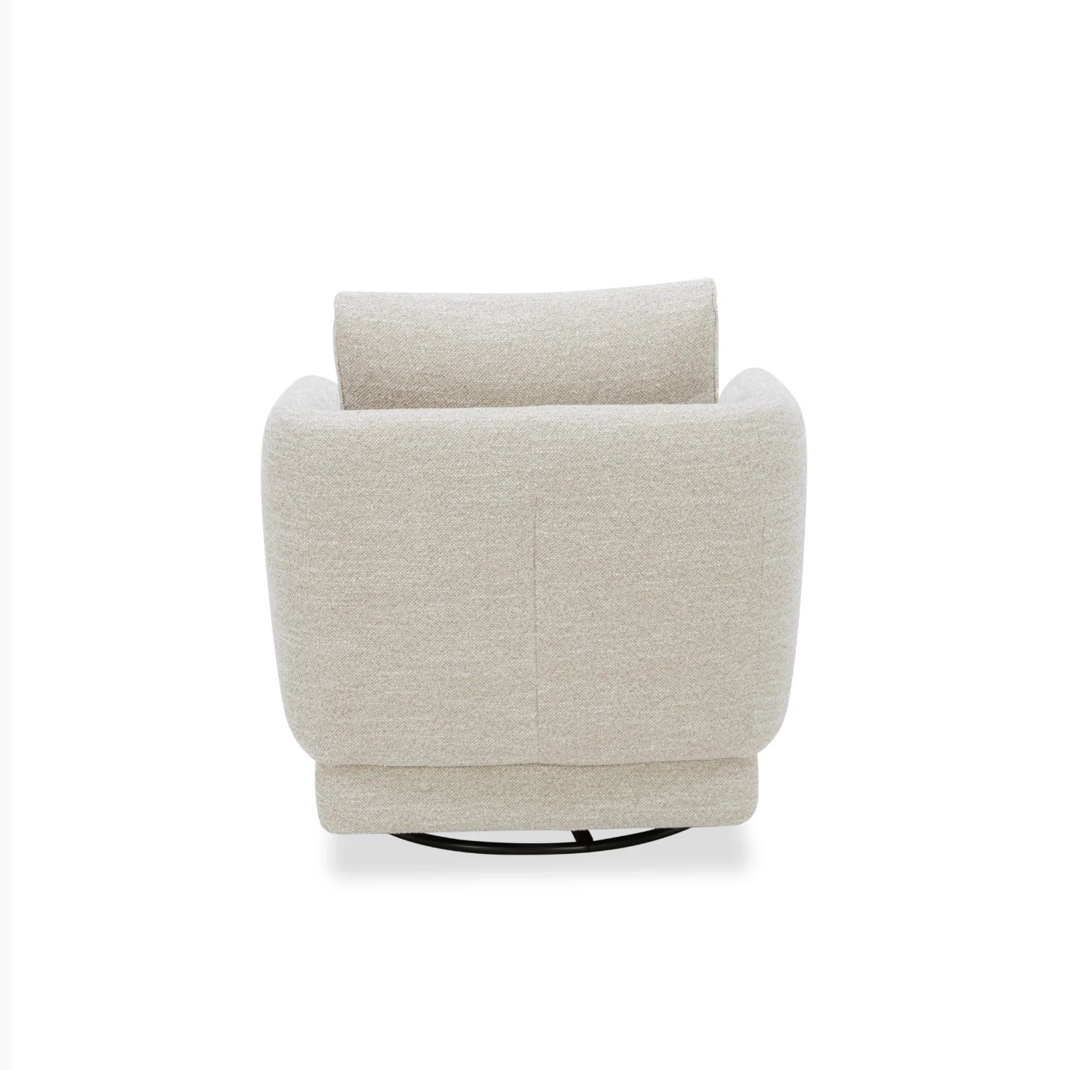 Tundra Swivel Lounge Chair - Jasper Sand - Image 5