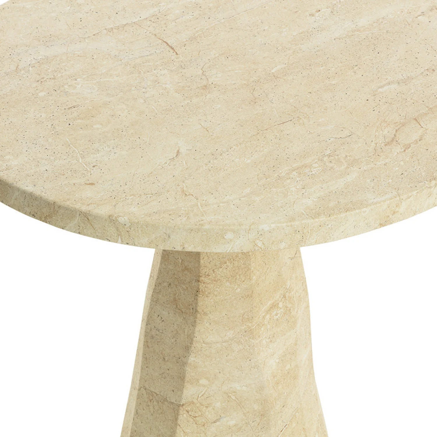 Tuque Bistro Table - Travertine - Image 4