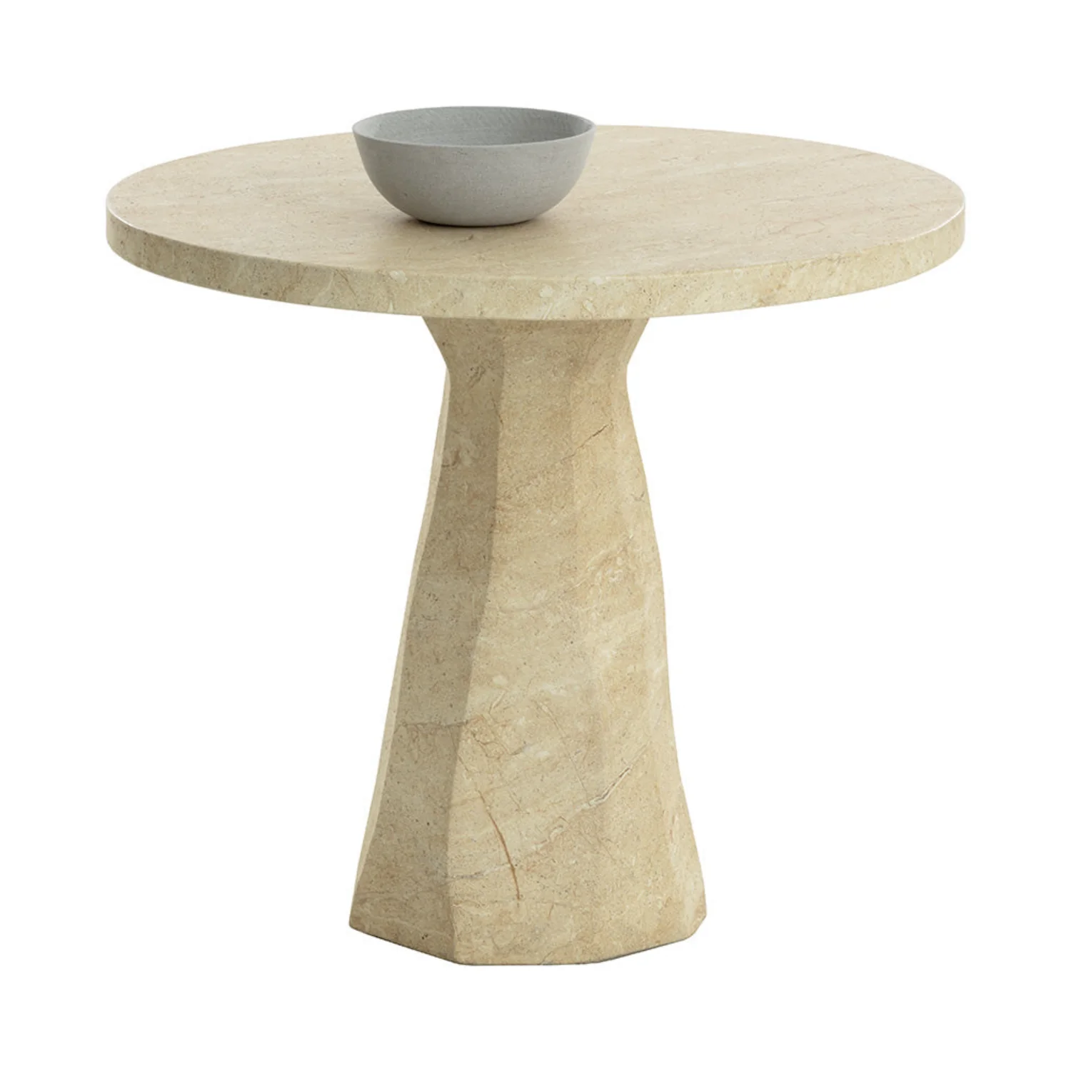 Tuque Bistro Table - Travertine - Image 6