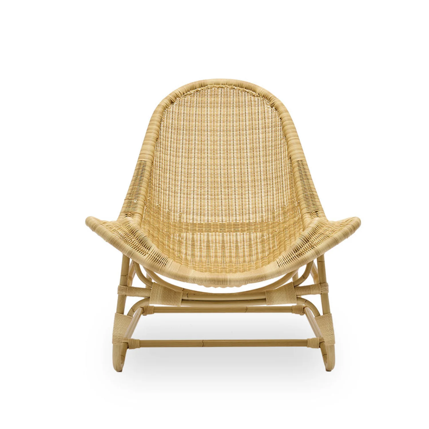 Venice Alu-Rattan Lounge Chair w/ Cushion - Image 3