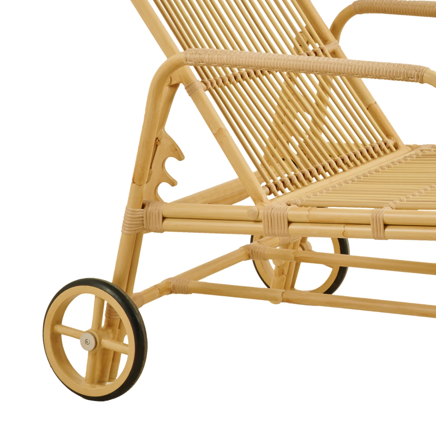 Venice Sun Lounger w/ Cushion - Image 6