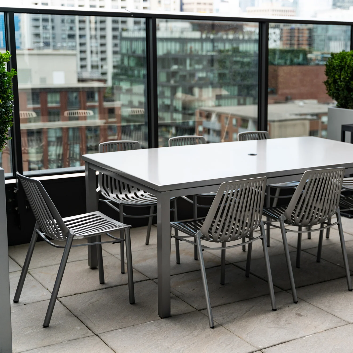 Venti Outdoor Dining Side Chair - Image 7