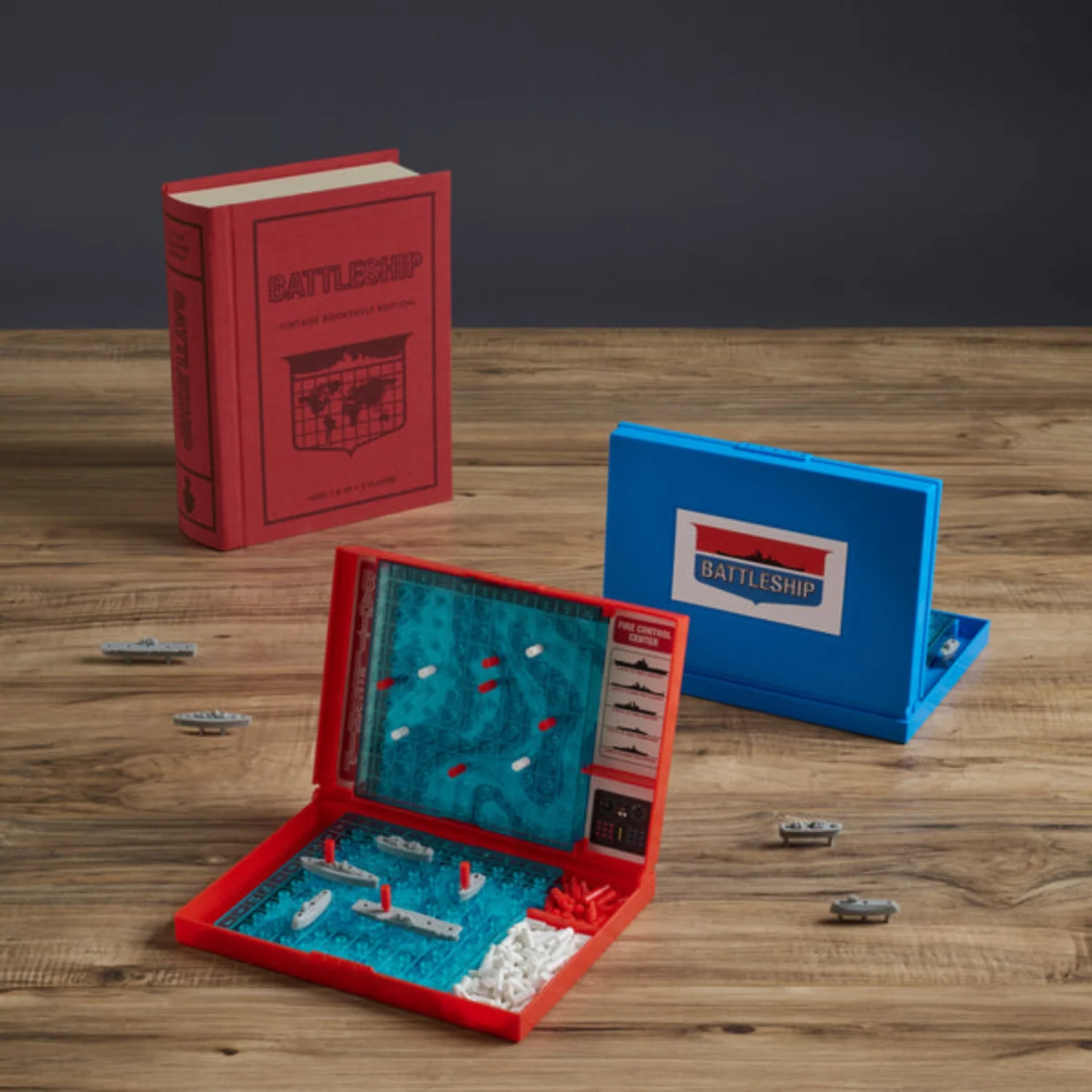 Vintage Bookshelf Board Games (Set of 4) - Battleship, Monopoly, Scrabble, Sorry! - Image 8