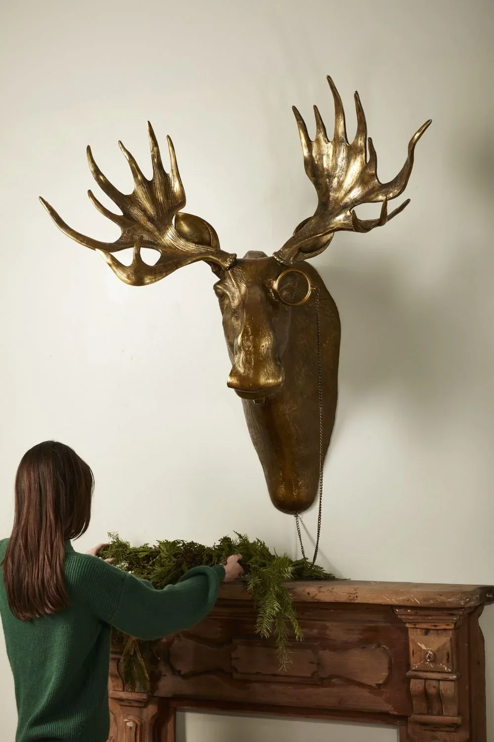 Whimsical Eugene Moose Wall Mount - Image 4