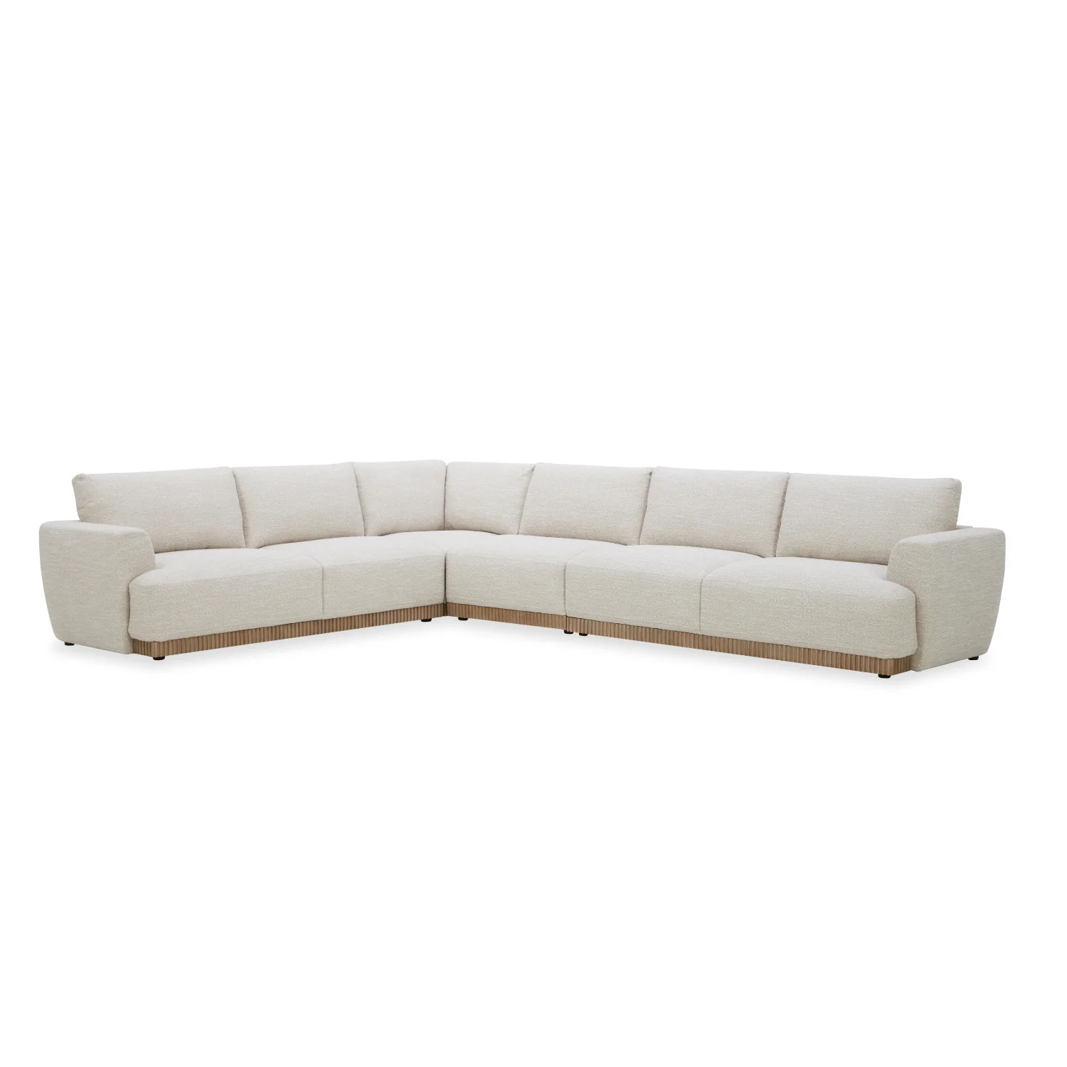 Whistler L-Shape 4pc Sectional - Jasper Sand - Image 3