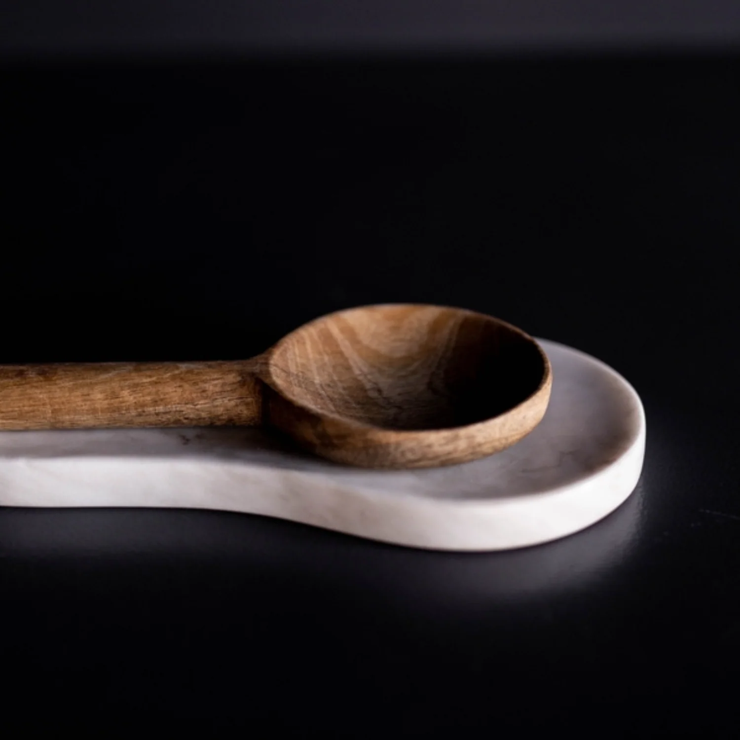 White Marble Spoon Rest - Image 3
