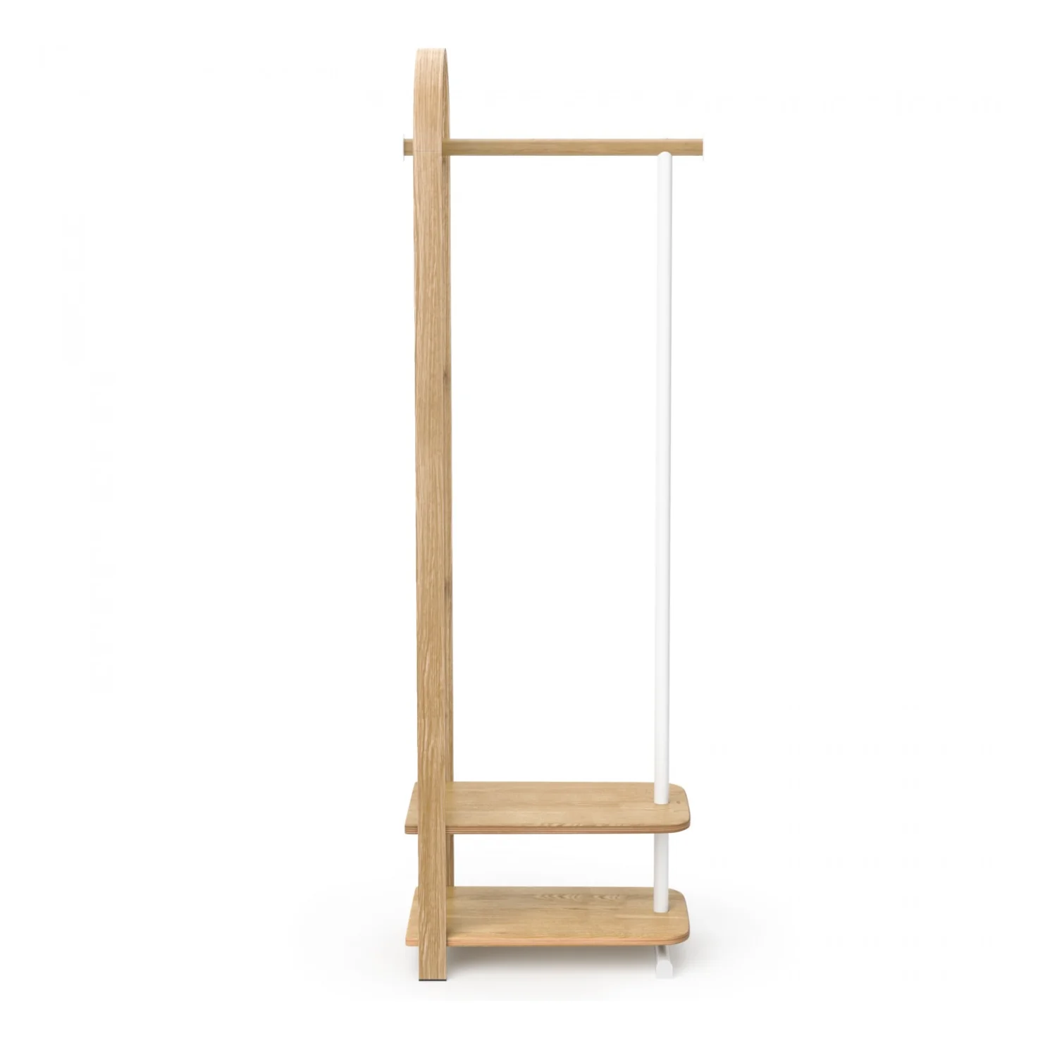 White/Natural Storage Rack - Image 5