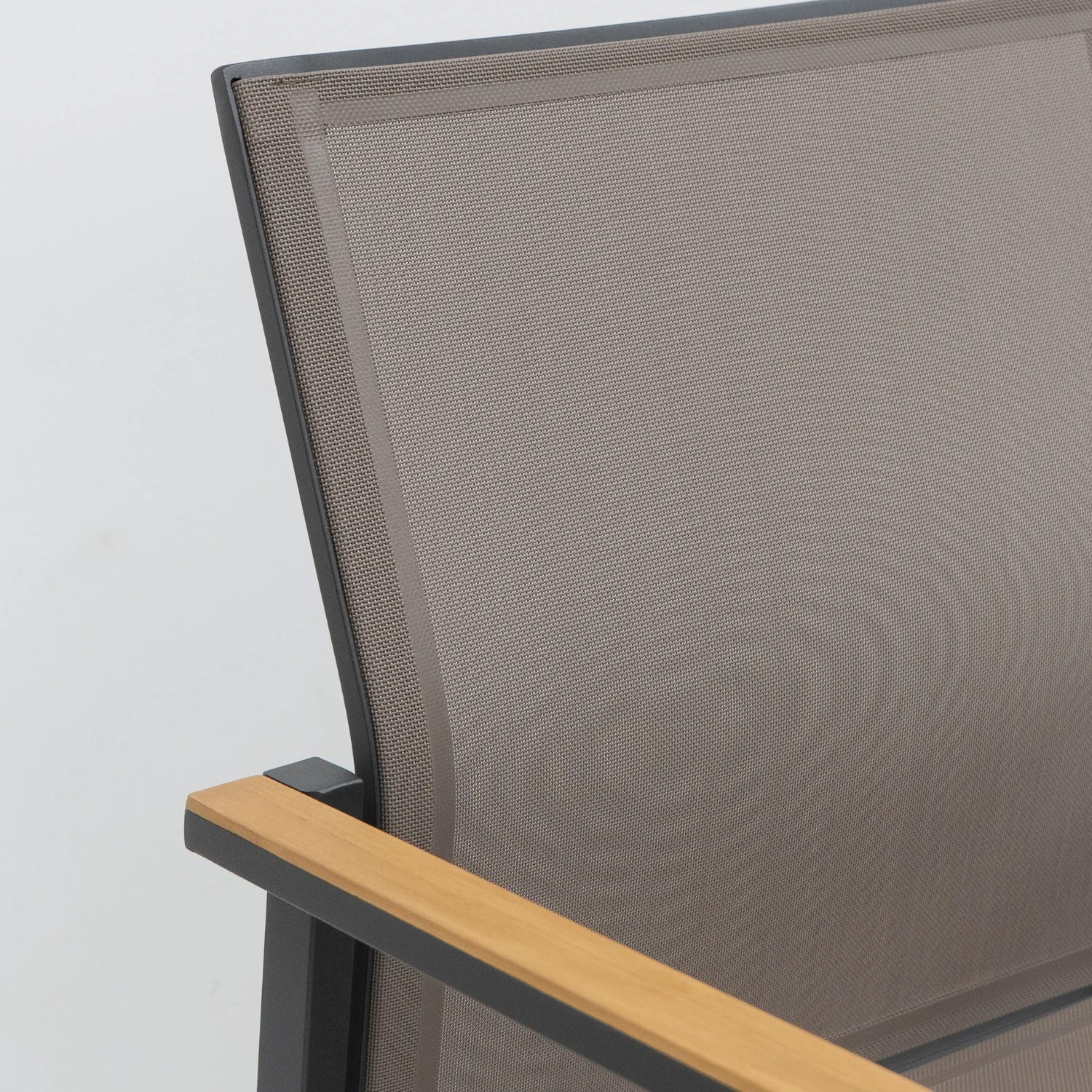 Windsor Stackable Dining Armchair - Charcoal/Moody Taupe - Image 7