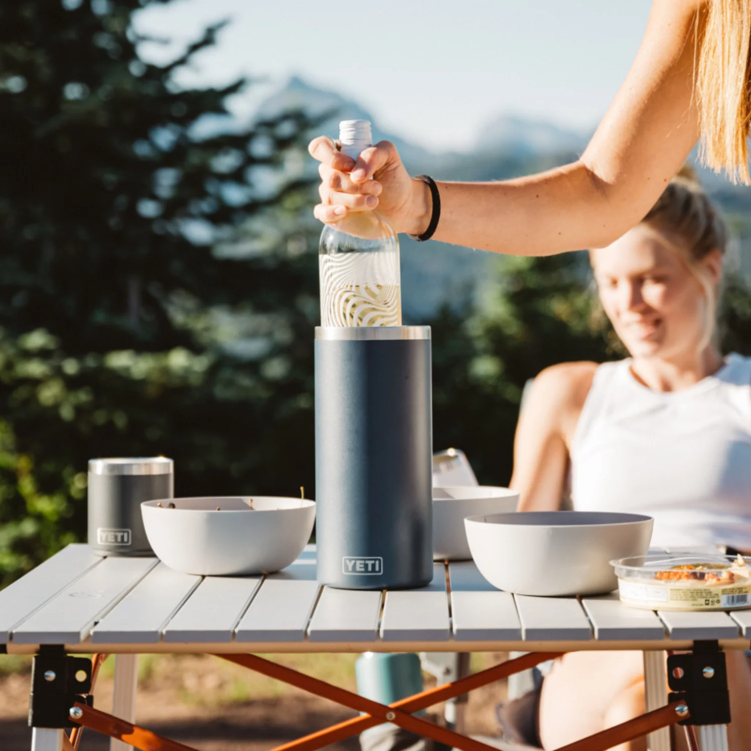 Yeti Rambler Wine Chiller - Power Pink - Image 4